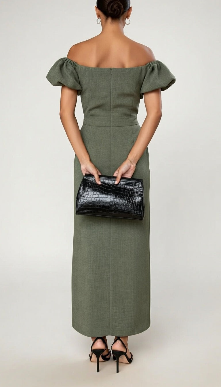 CARLA-Vestido elegante Midi