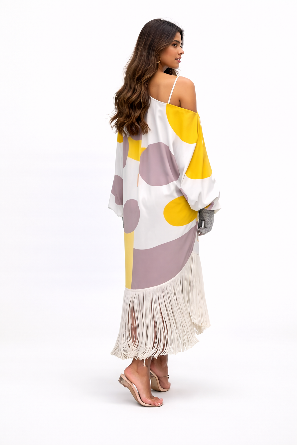 DANIELA-Conjunto dos piezas con flecos