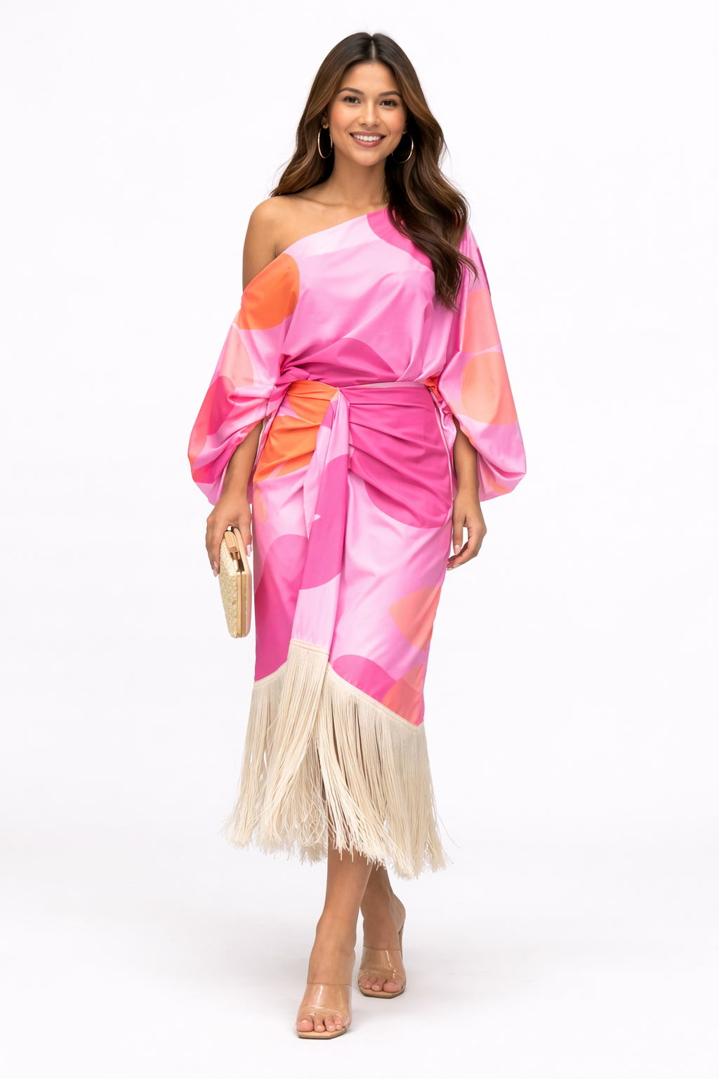 DANIELA-Conjunto dos piezas con flecos