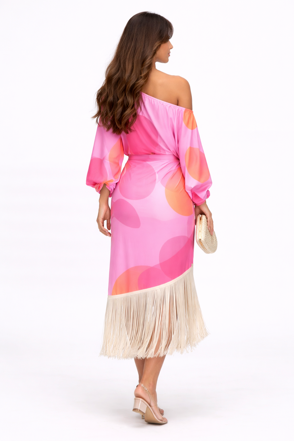 DANIELA-Conjunto dos piezas con flecos