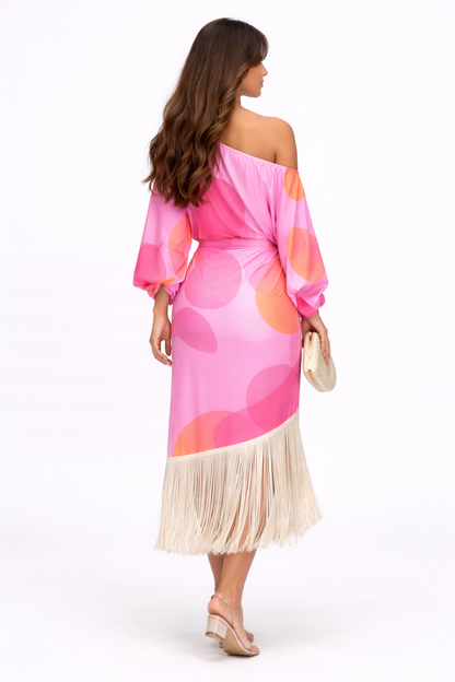 DANIELA-Conjunto dos piezas con flecos