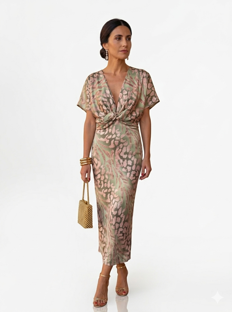 CALANDRA- Vestido elegante y ligero