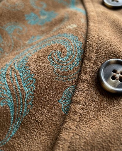 ROCIO-Chaqueta Cachemira con Volantes