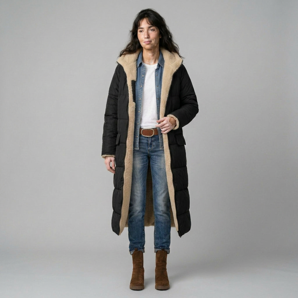 MILENA-Chaqueta reversible