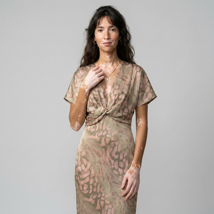 CALANDRA- Vestido elegante y ligero