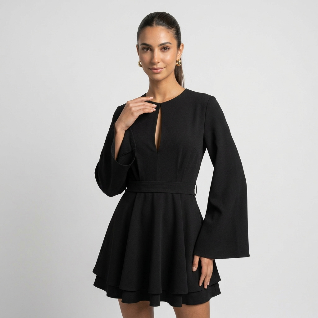 Magui- Mono elegante con mangas anchas