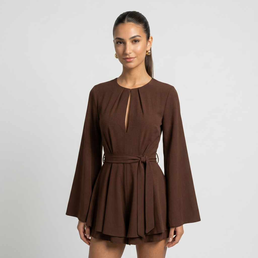 Magui- Mono elegante con mangas anchas