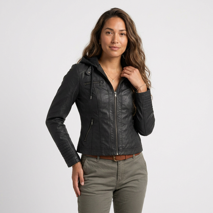 ASUNCIÓN- Chaqueta de Piel Resistente y Elegante