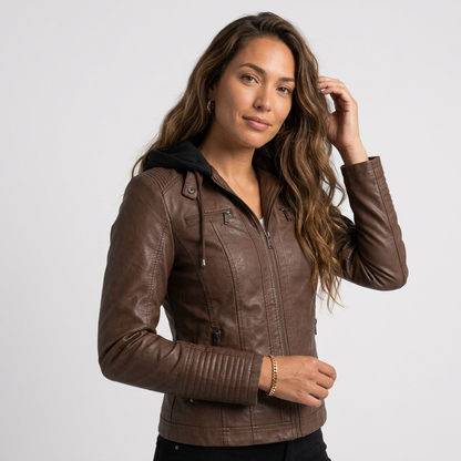ASUNCIÓN- Chaqueta de Piel Resistente y Elegante