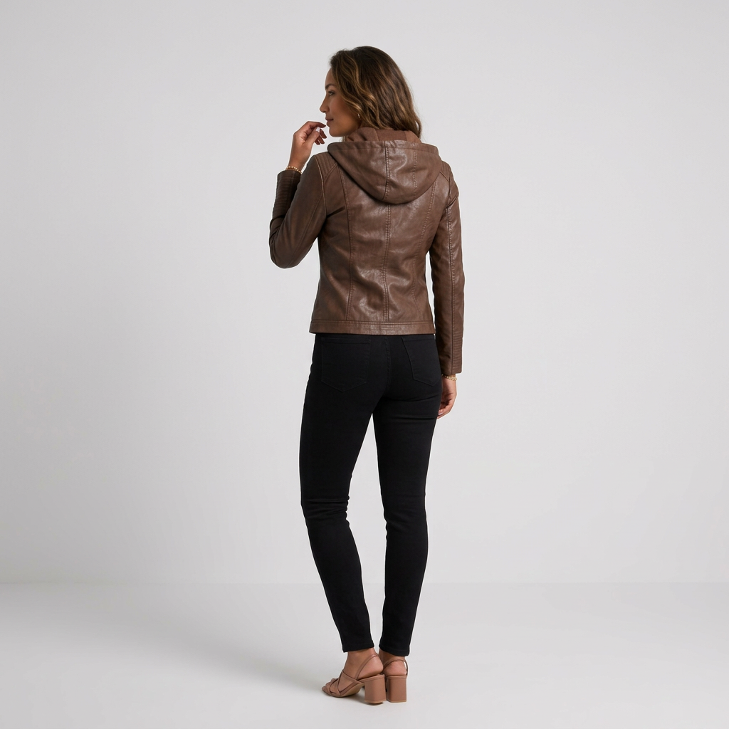 ASUNCIÓN- Chaqueta de Piel Resistente y Elegante
