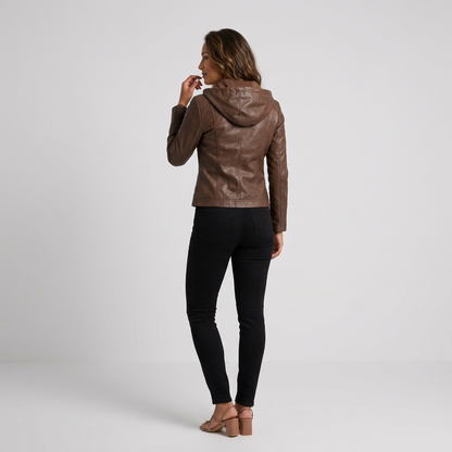 ASUNCIÓN- Chaqueta de Piel Resistente y Elegante