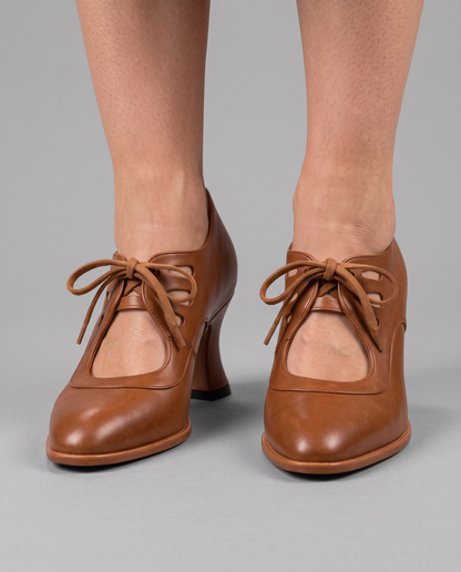 AUDREY- Tacones con cordones