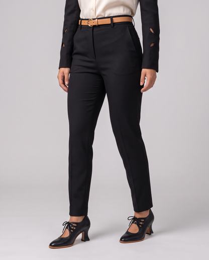AUDREY- Tacones con cordones