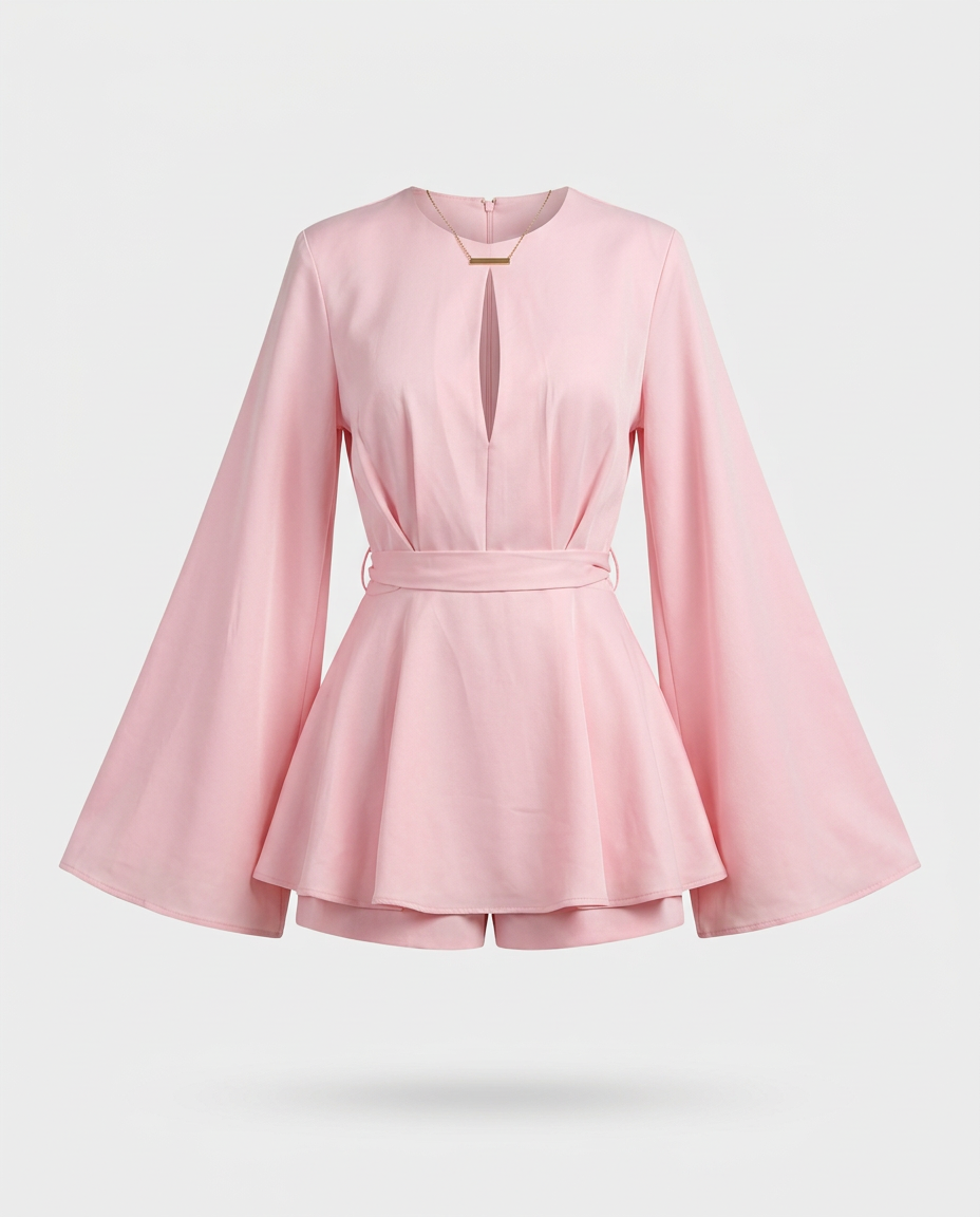 Magui- Mono elegante con mangas anchas