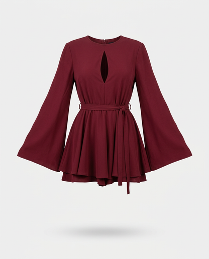 Magui- Mono elegante con mangas anchas