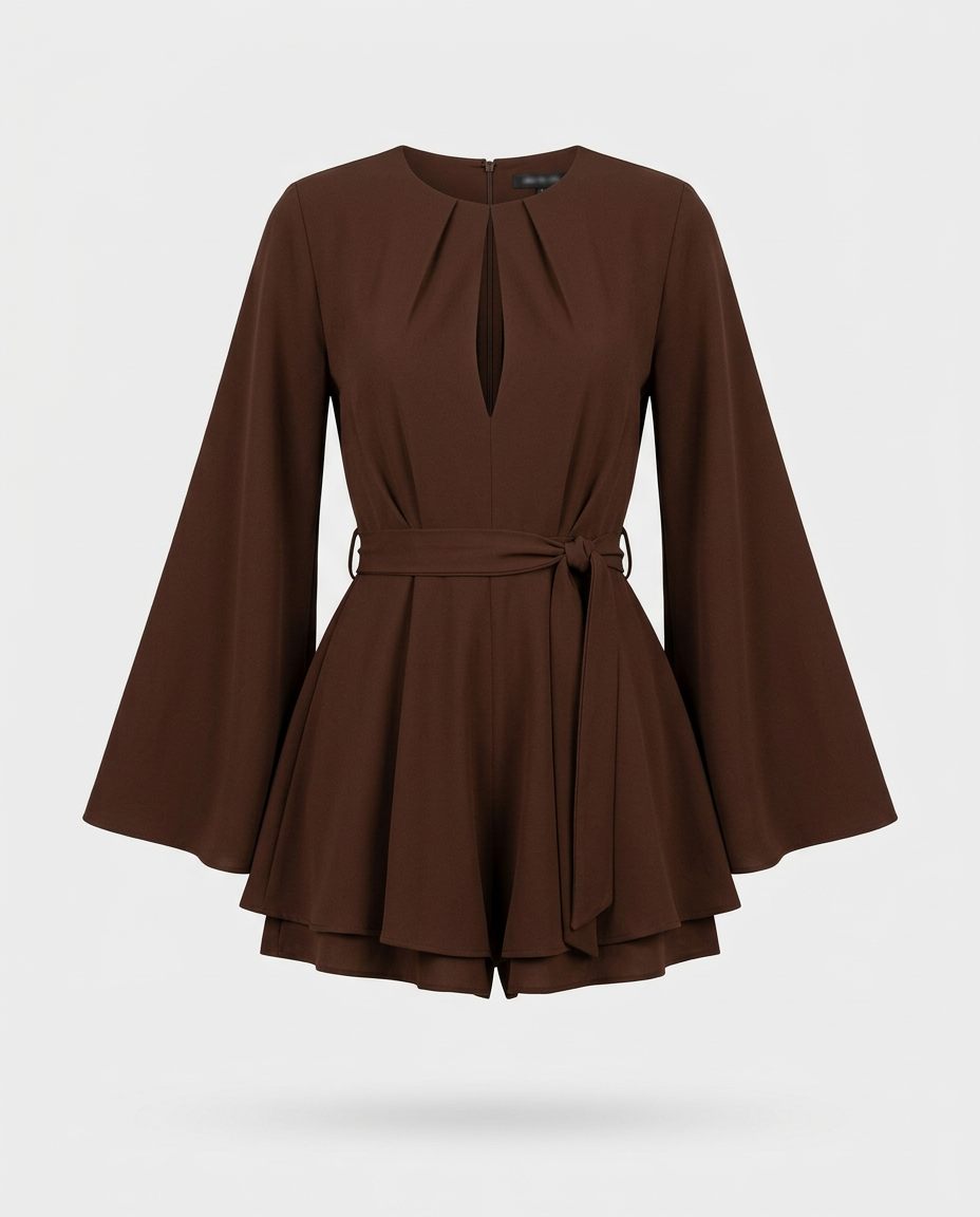 Magui- Mono elegante con mangas anchas