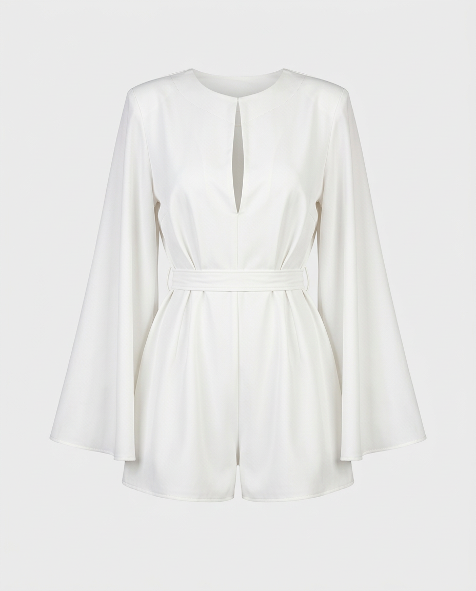 Magui- Mono elegante con mangas anchas