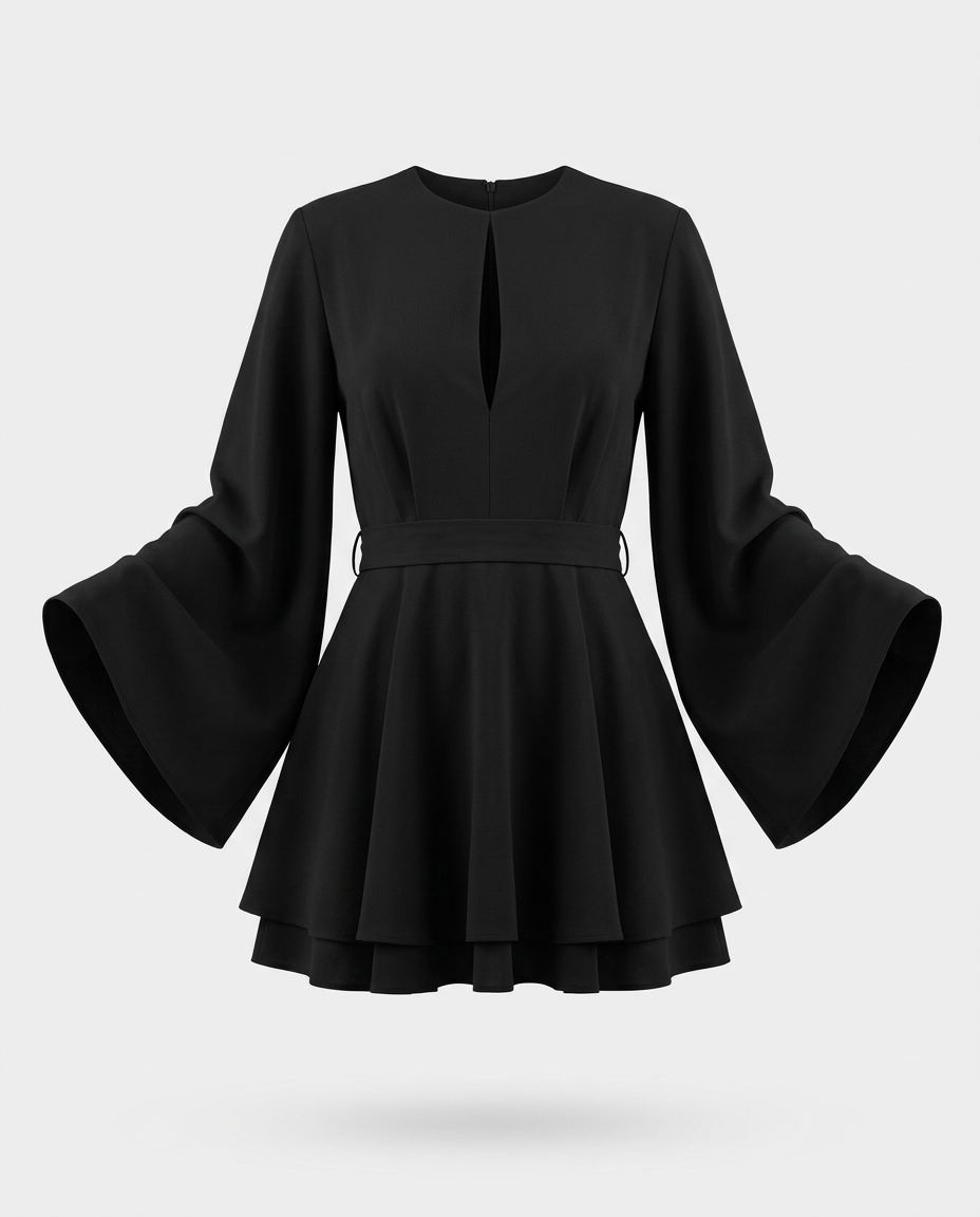 Magui- Mono elegante con mangas anchas