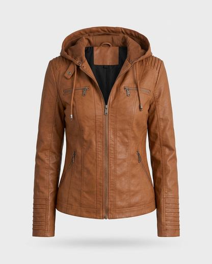 ASUNCIÓN- Chaqueta de Piel Resistente y Elegante
