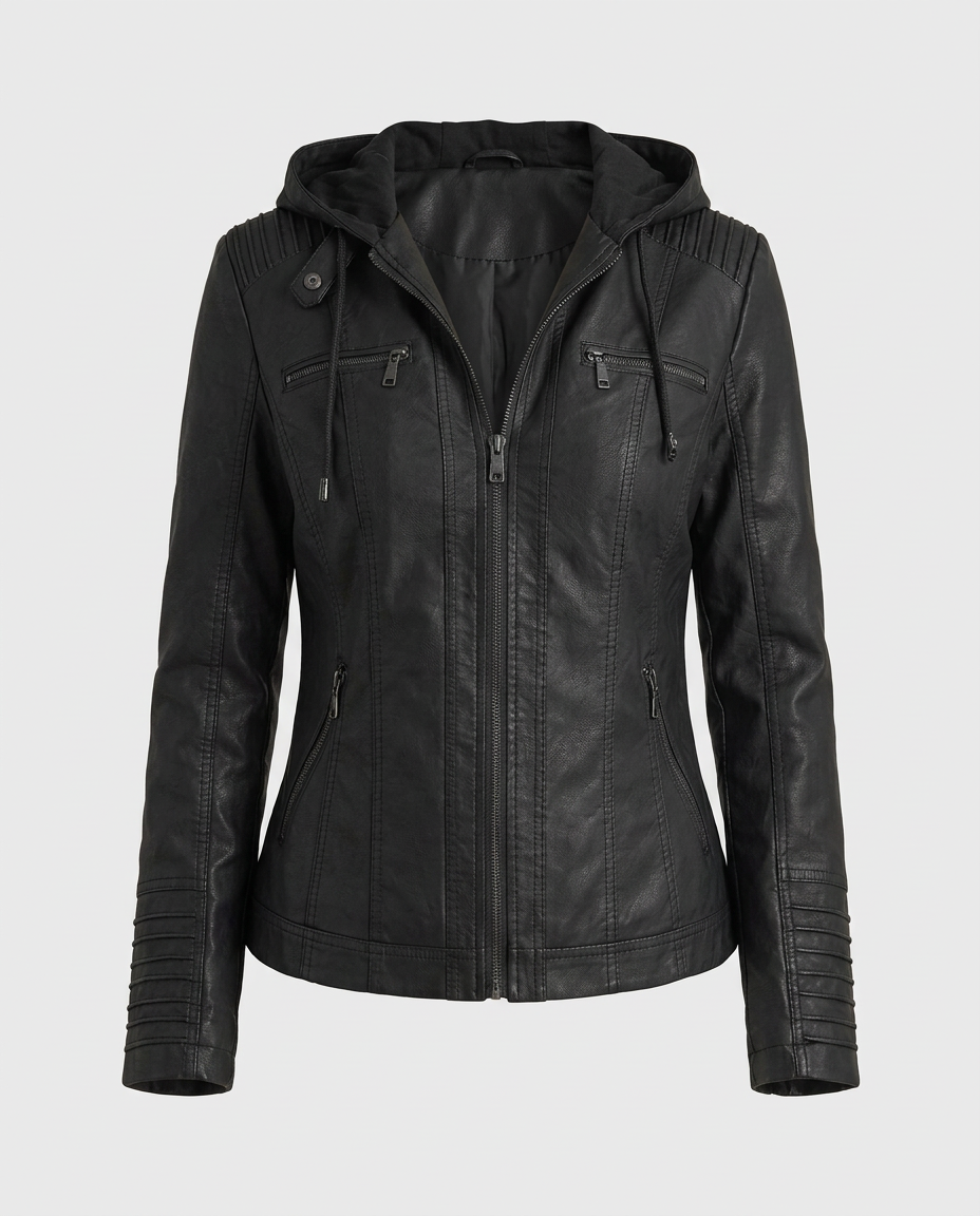 ASUNCIÓN- Chaqueta de Piel Resistente y Elegante