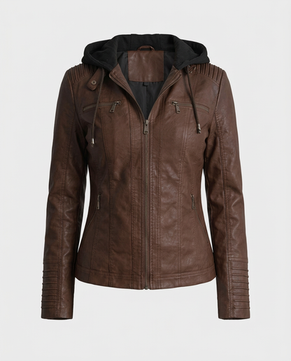 ASUNCIÓN- Chaqueta de Piel Resistente y Elegante