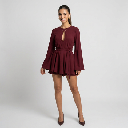 Magui- Mono elegante con mangas anchas