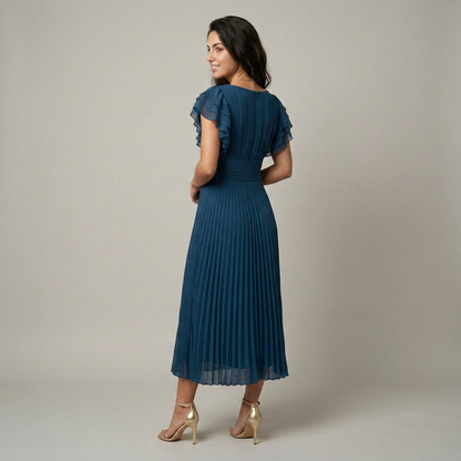 Gloria- Vestido con caída elegante