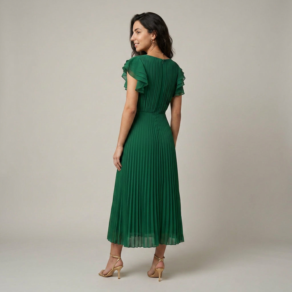 Gloria- Vestido con caída elegante