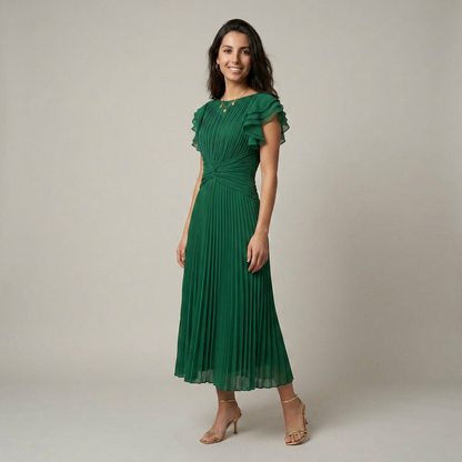 Gloria- Vestido con caída elegante