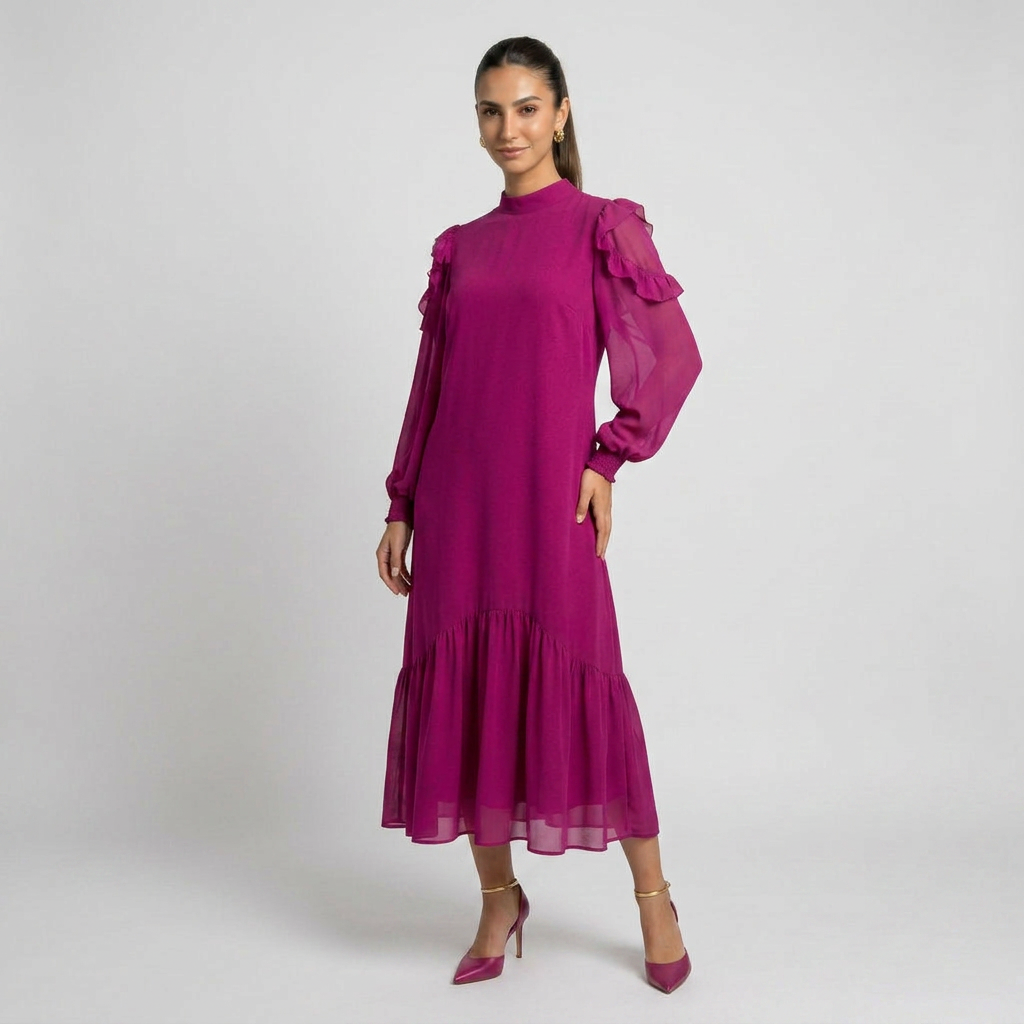 ANDREA- Vestido Gasa