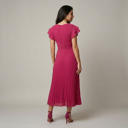 Gloria- Vestido con caída elegante