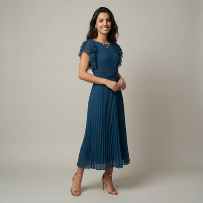 Gloria- Vestido con caída elegante