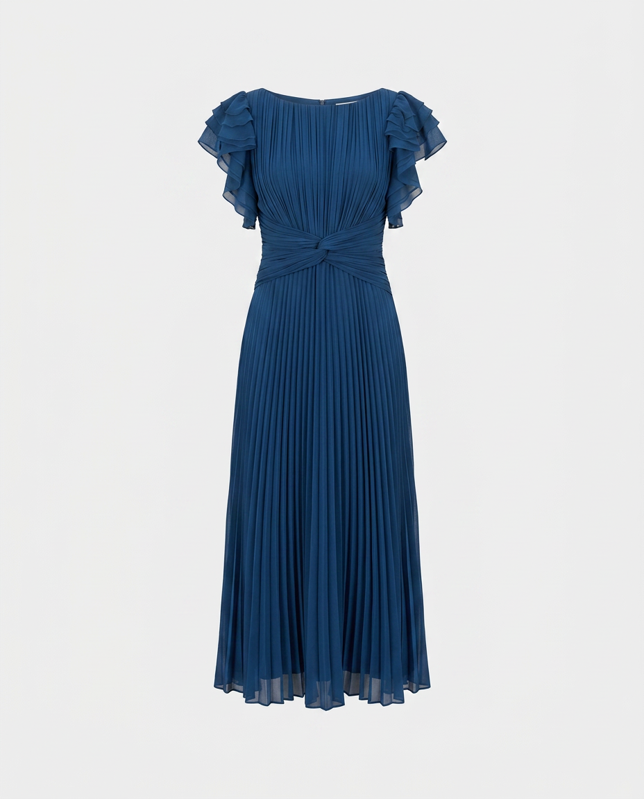 Gloria- Vestido con caída elegante