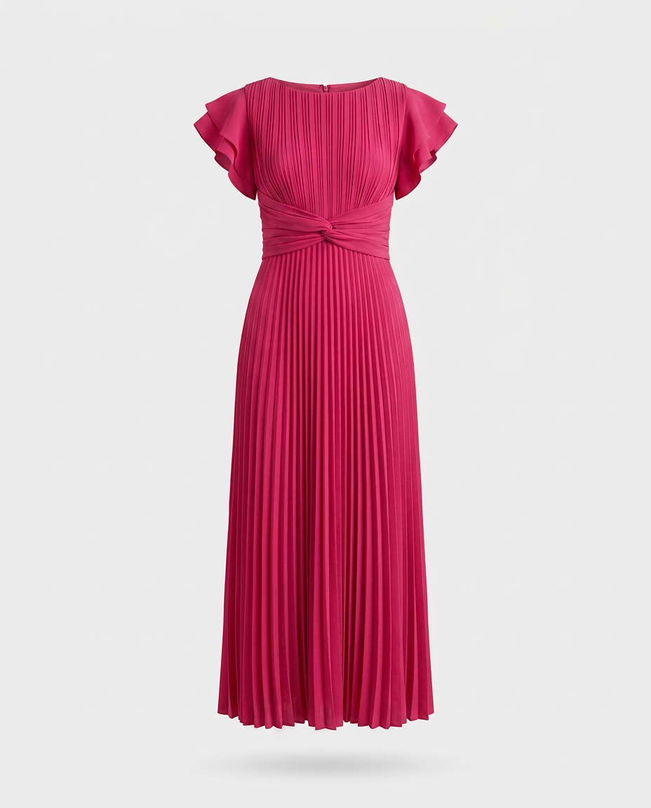 Gloria- Vestido con caída elegante